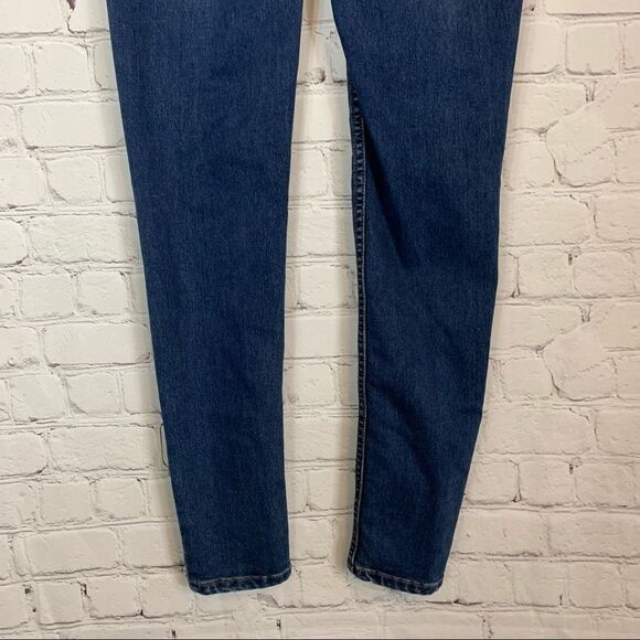 Free People Womens Ripped Distressed Skinny Jeans Size 27 - Picture 9 of 10